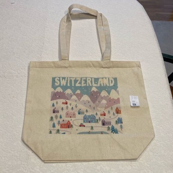 COPY - Switzerland 🇨🇭 Canvas Tote - Picture 5 of 5